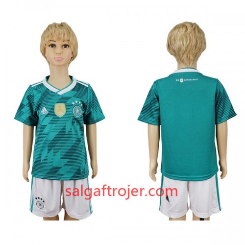 Tyskland Fodboldtrøjer Børn Udebanesæt VM 2018 Tyskland Fodboldtrøjer Børn Udebanesæt VM 2018